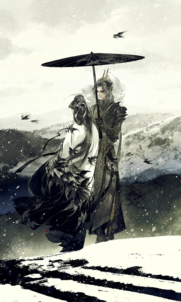千城雪落