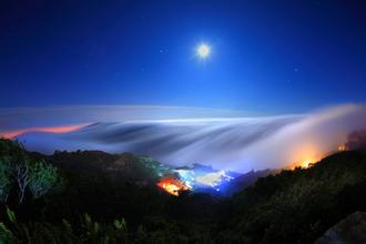 云海觀月