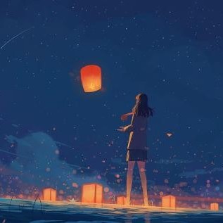 橋頭上的燈火